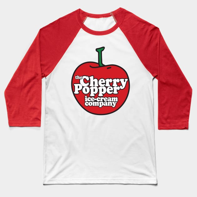 The Cherry Popper Co. Baseball T-Shirt by MBK